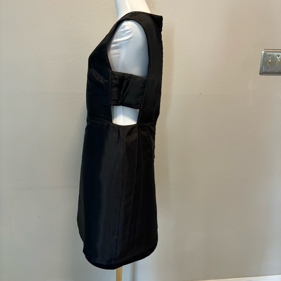 Kate Spade Cutout A-Line Dress Breath of Fresh Air Size 6 Black - Picture 7 of 13